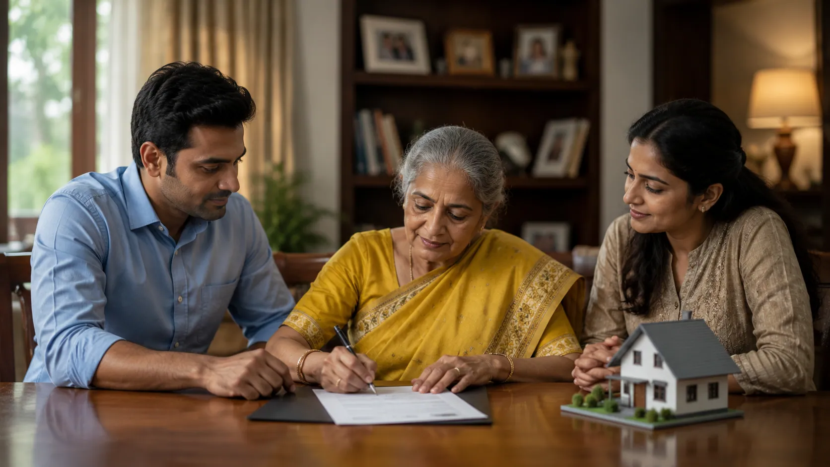 If Property Is in the Name of Mother