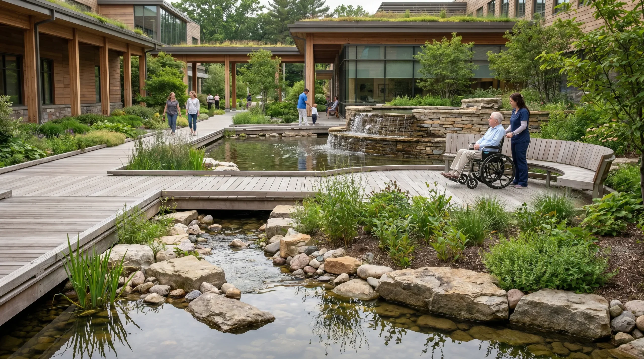 What Is the Therapeutic Design of Water Conservation and Development