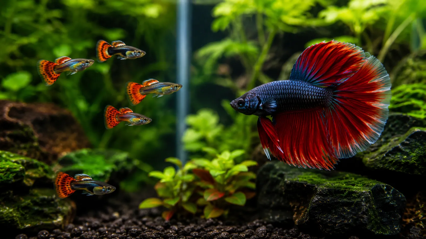 Can a Betta Fish Live With a Guppy Compatibility Tips for Owners
