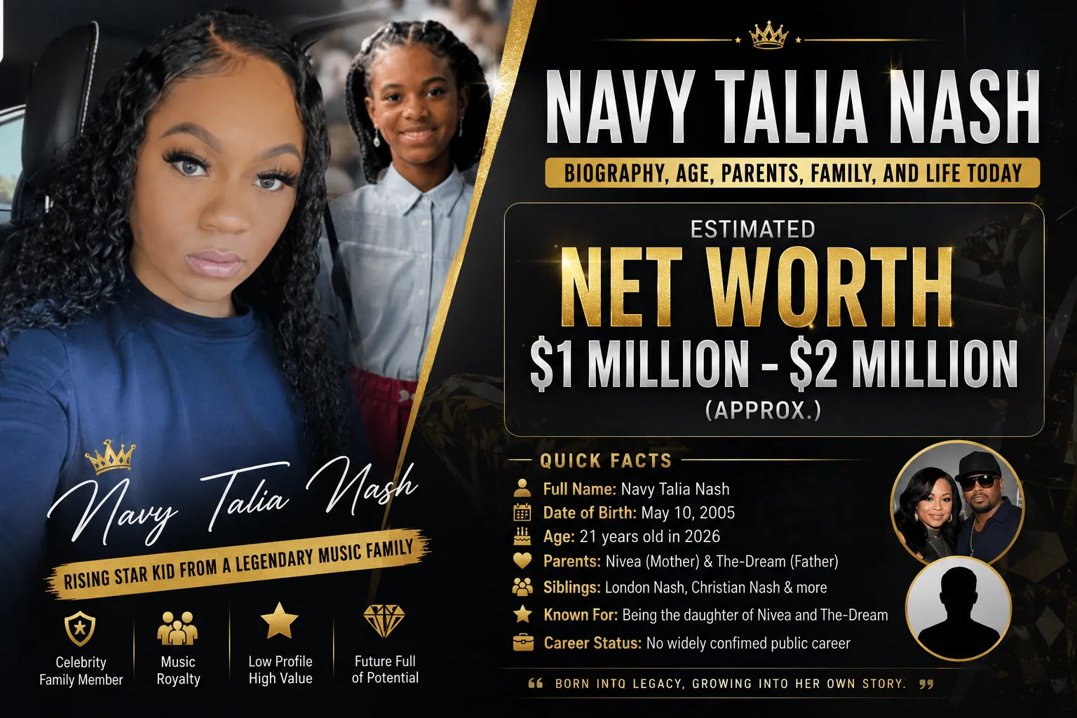 Navy Talia Nash
